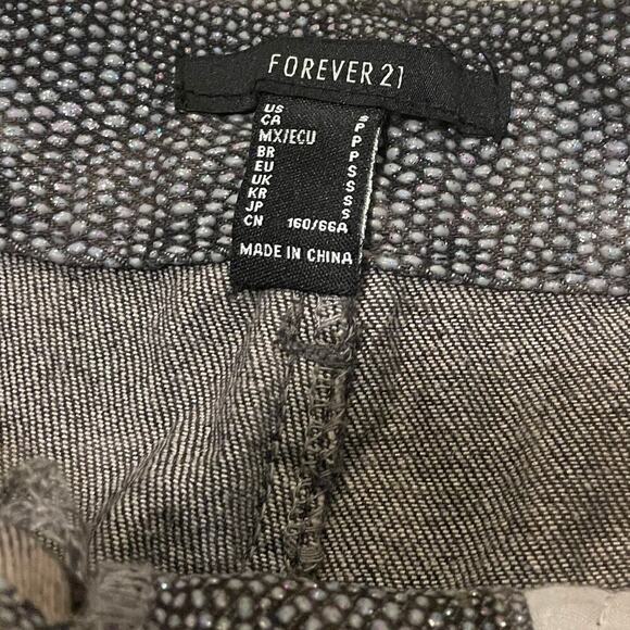 Forever 21 Glitter Dot 2-Pc Set | Wide Leg Cargo Pants, Tube Top Streetwear NWOT - Picture 6 of 12